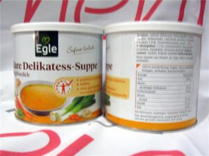Pflanz. Suppe gluten- und fettfrei