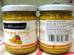 Mango Curry Aufstrich Bio